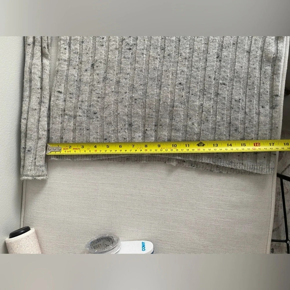 MADEWELL Mockneck  Wool Blend Mockneck Speckled Ribbed Sweater Size XS - Picture 10 of 12